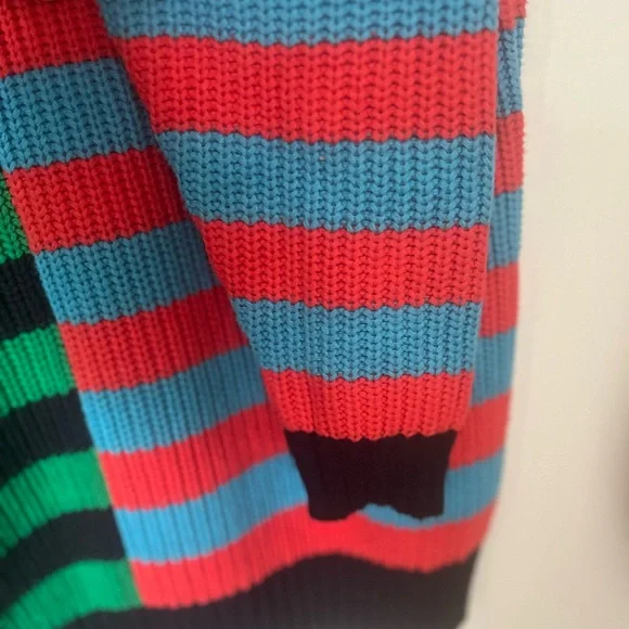 STAUD Multicolor Striped Knit Sweater - Picture 7 of 10
